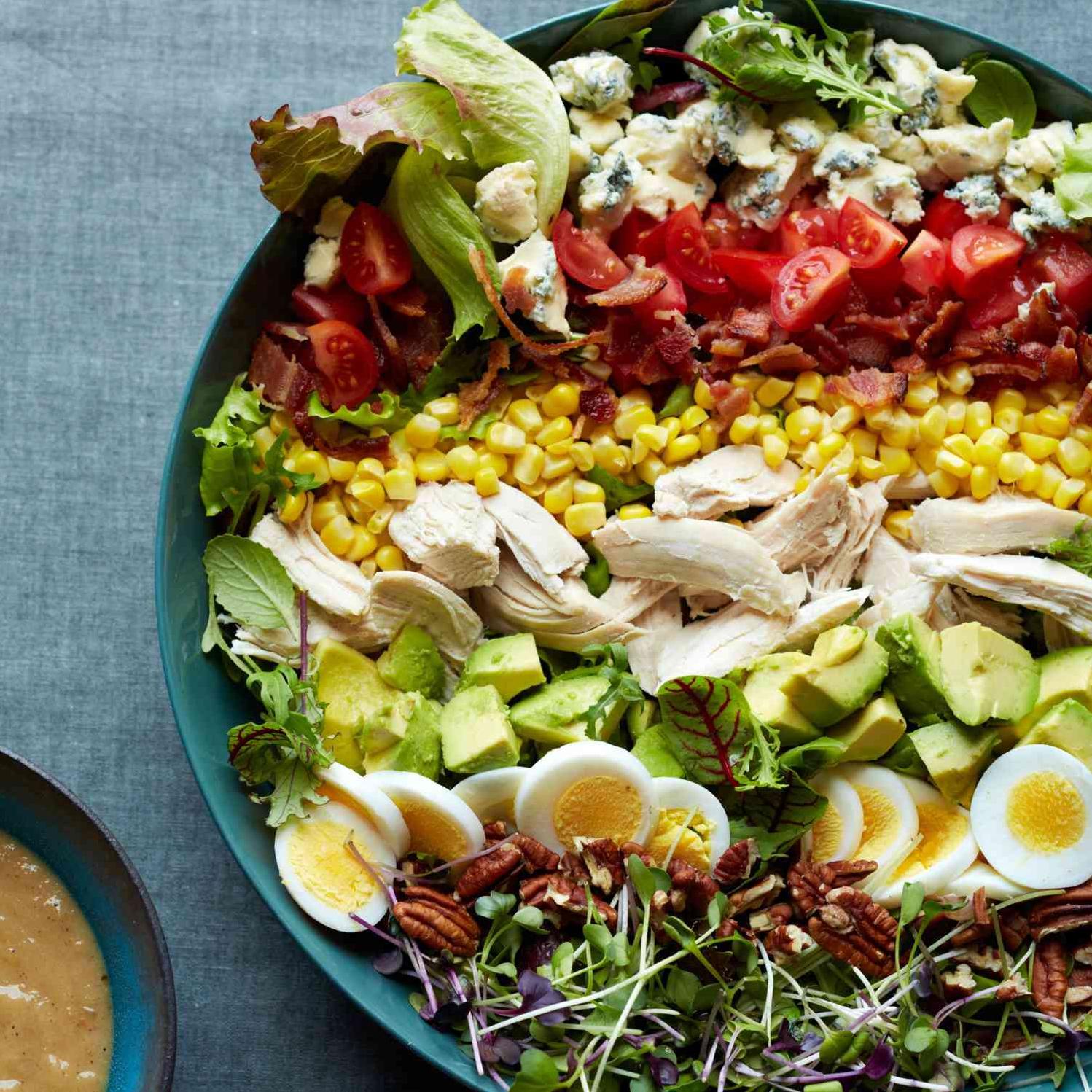  A colorful and crunchy salad never looked so good.