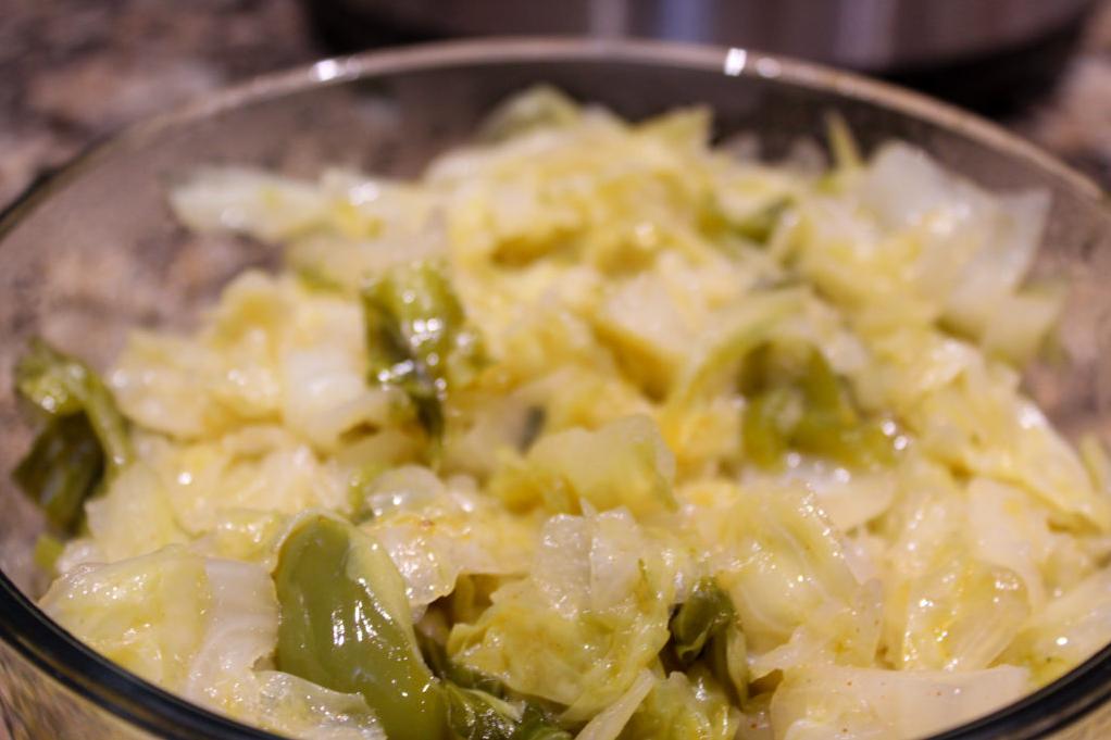  A dish that's simple but packed with flavor, Smothered Cabbage and Onions.