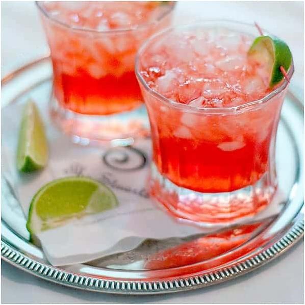 A refreshing cocktail for a hot Southern day.