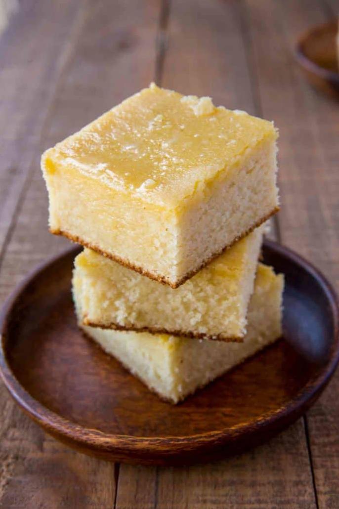  A slice of this golden, fluffy cornbread is the best way to start any meal!