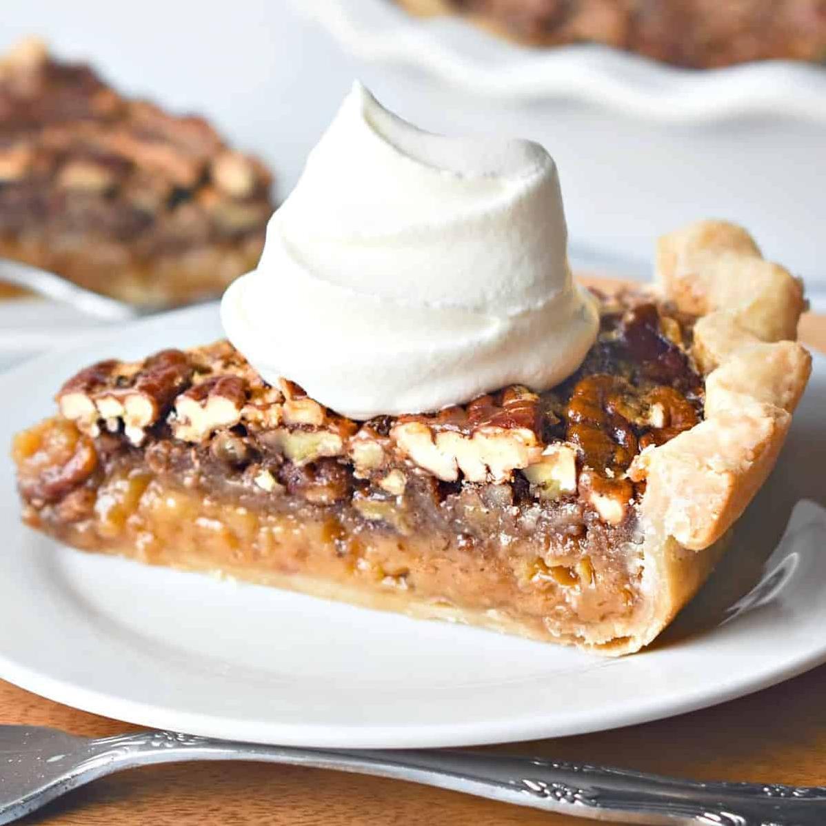  A Southern classic that never goes out of style: pecan pie!