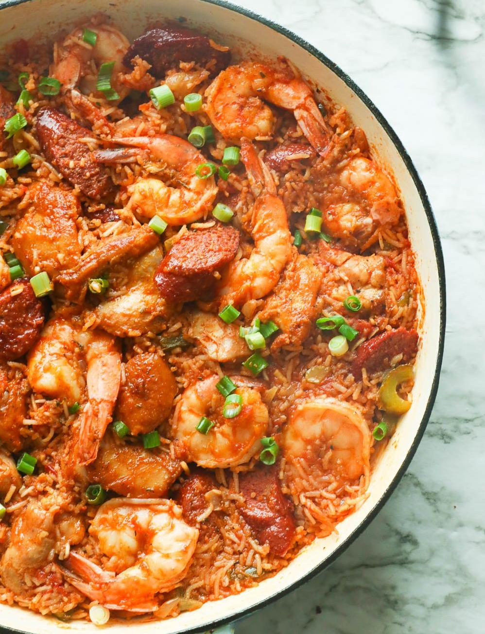  A steamy, hearty bowl of Southern Comfort Jambalaya is what you need on a cold winter day.
