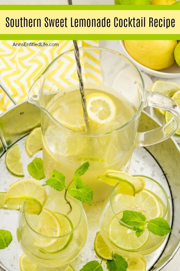  A tangy twist on the classic lemonade recipe.