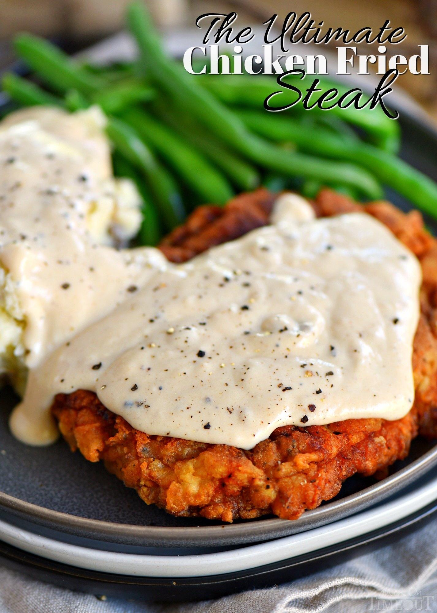  Behold the ultimate Southern comfort food - country fried steaks with drool-worthy gravy!