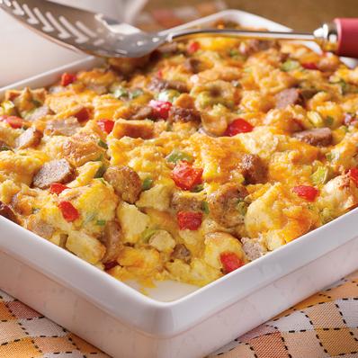  Breakfast just got a whole lot better with this flavorful casserole.