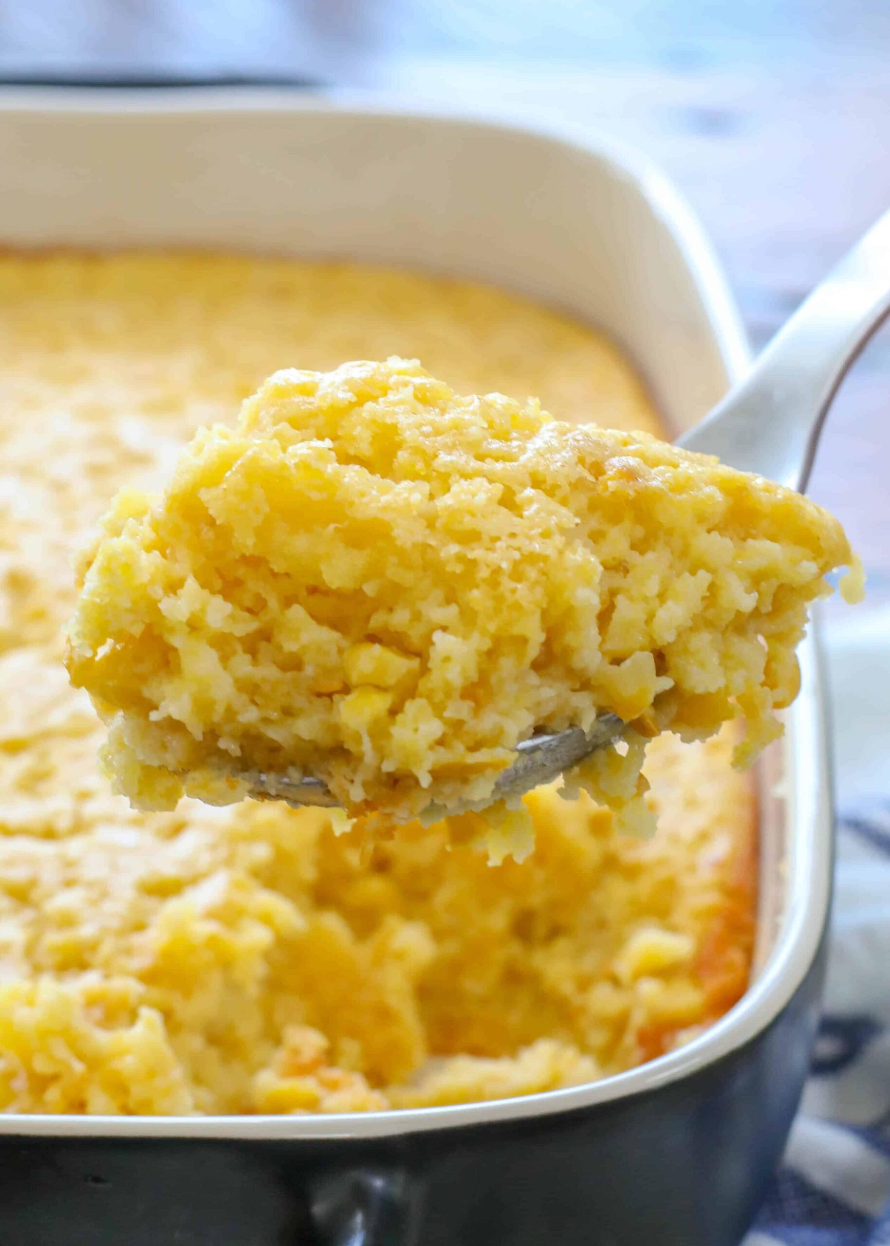  Can you smell the sweet aroma of Southern corn pudding?