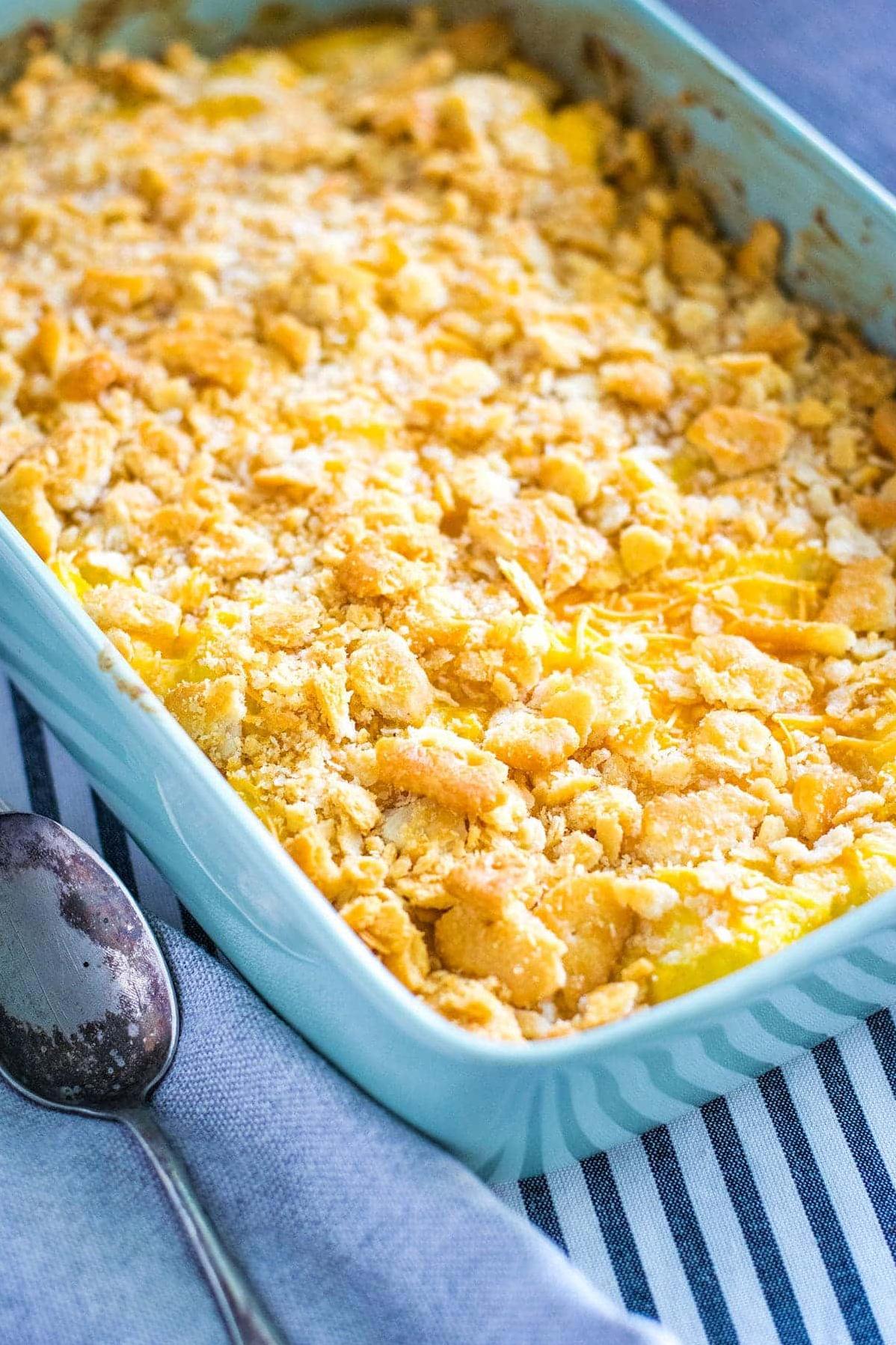  Classic southern flavors packed into one tasty casserole.