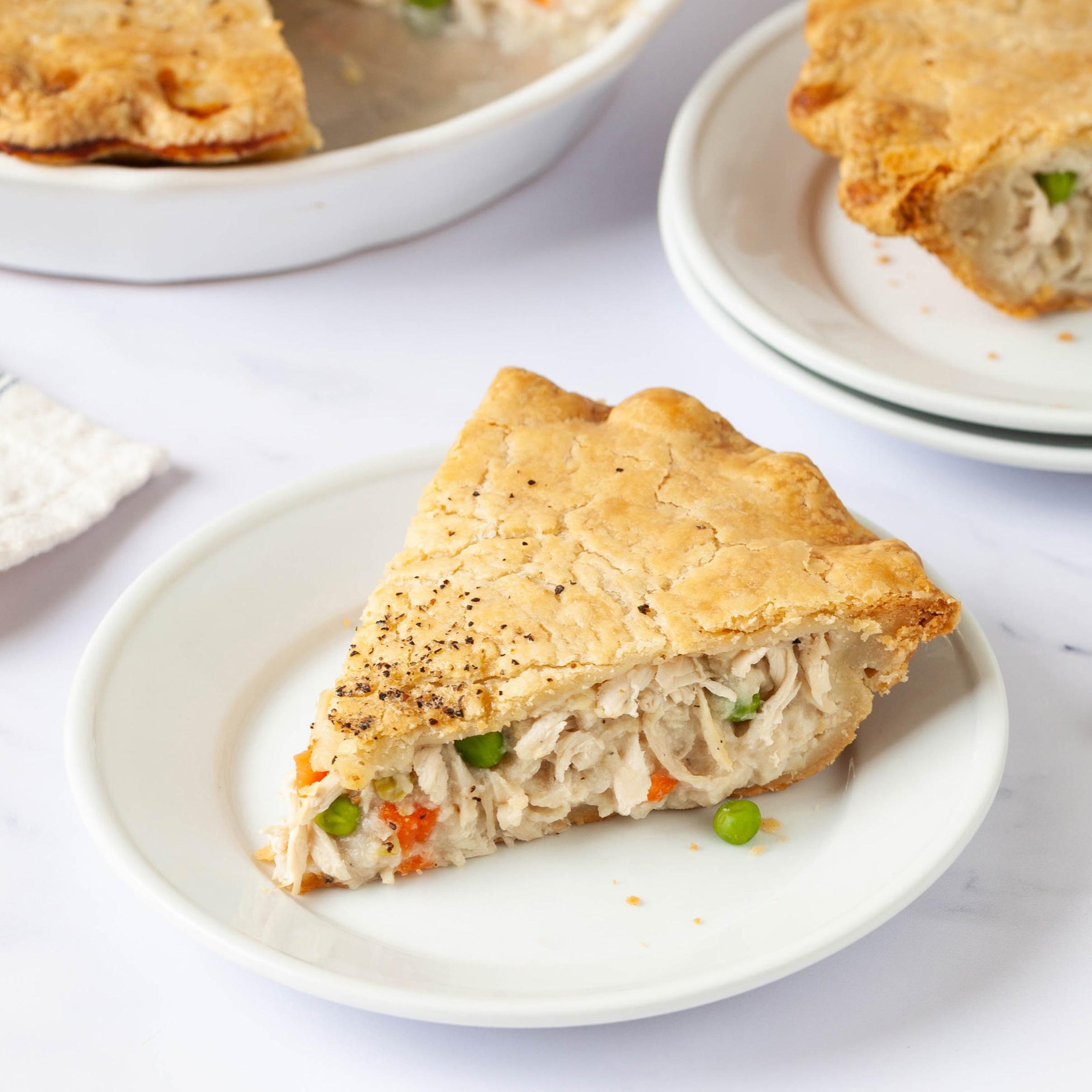  Creamy, cheesy, and oh so satisfying – that’s what this chicken pie is all about!