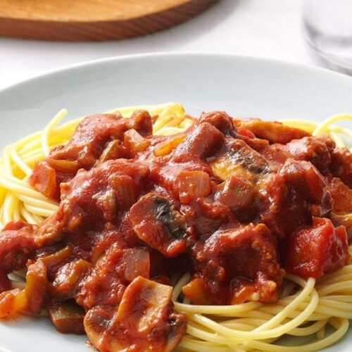 Crock Pot Southern BBQ Spaghetti Sauce