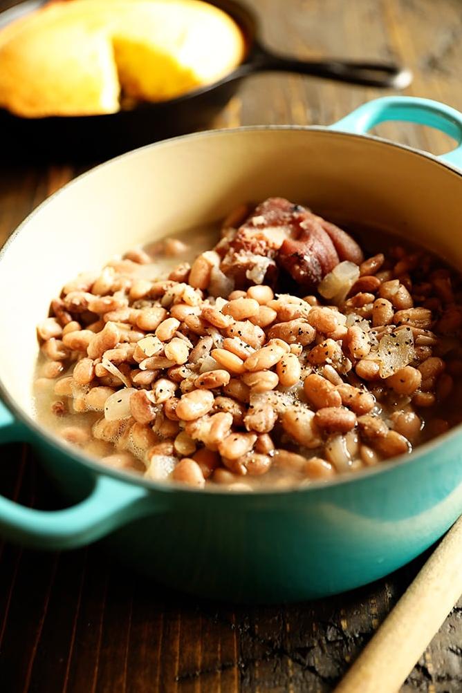  Dive into a bowl of comforting soul food with these Southern Beans.