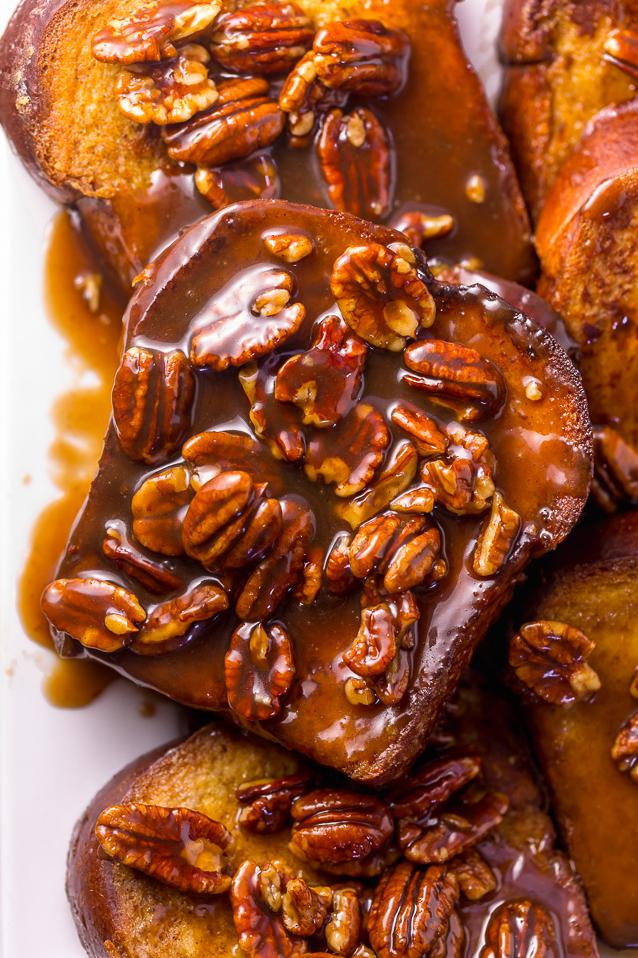  Don't be afraid to drizzle on the syrup--- the thicker, the better