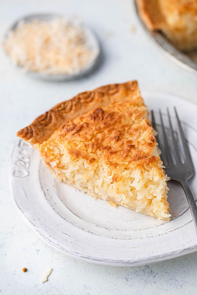  Each slice is a perfect balance of sweetness and creamy coconut flavor.
