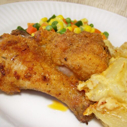 Easy Southern Oven-Fried Chicken