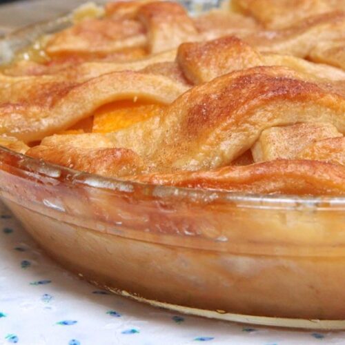 Easy Southern Peach Pie