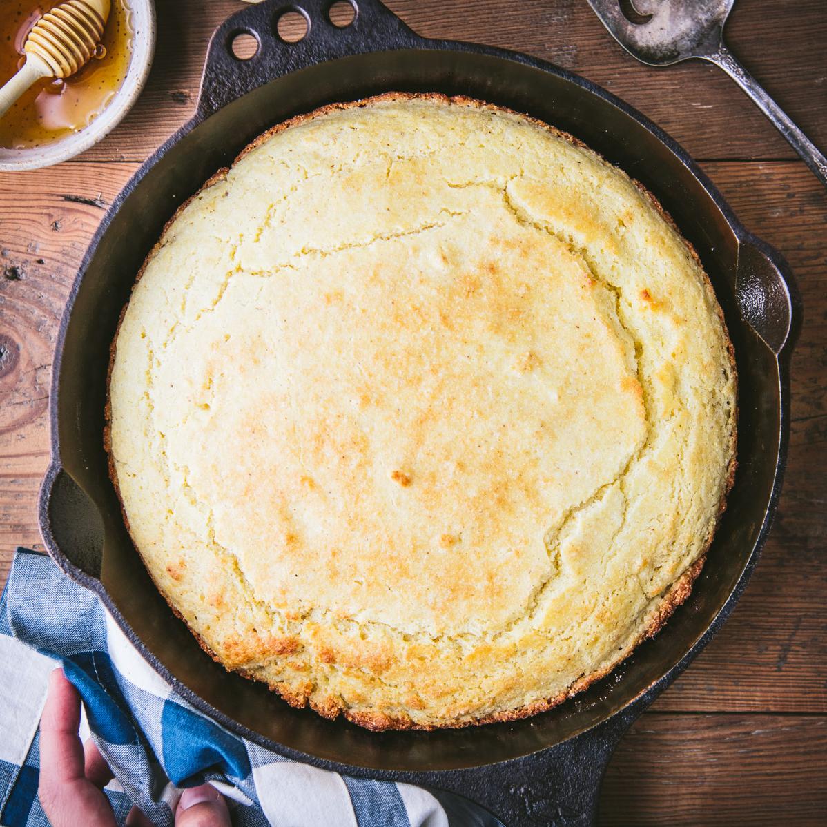  Even if you're not from the South, you'll feel like a true Southerner after tasting this cornbread.
