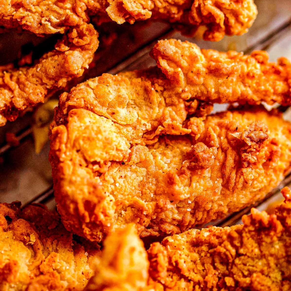  Every bite is bursting with flavor in this southern fried masterpiece.
