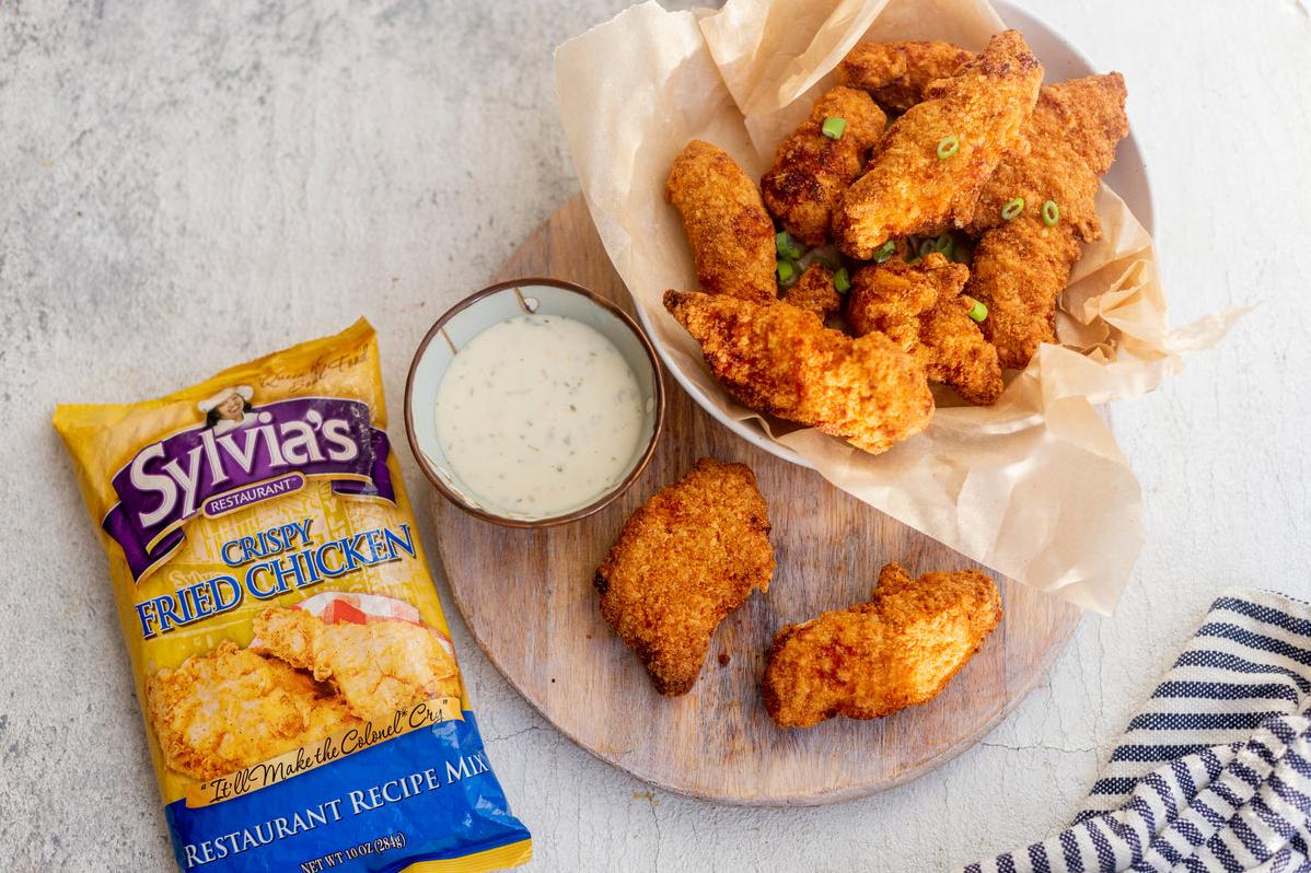  Fried to perfection with a well-spiced and crunchy crust.