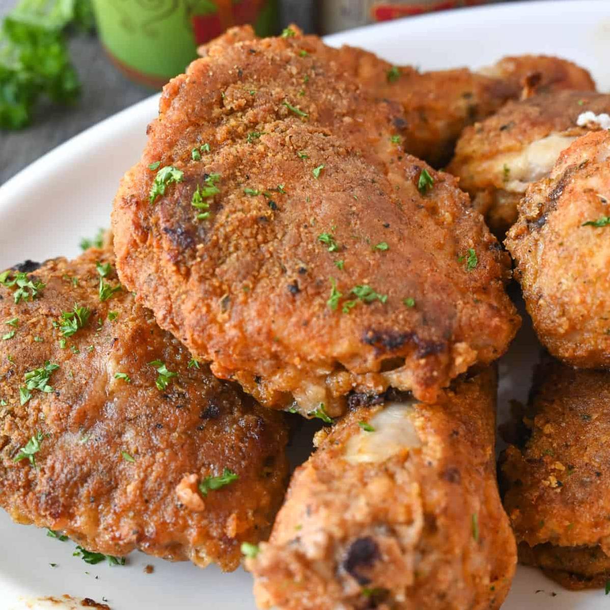 Fun fact: Oven-fried chicken is actually healthier than deep-fried chicken
