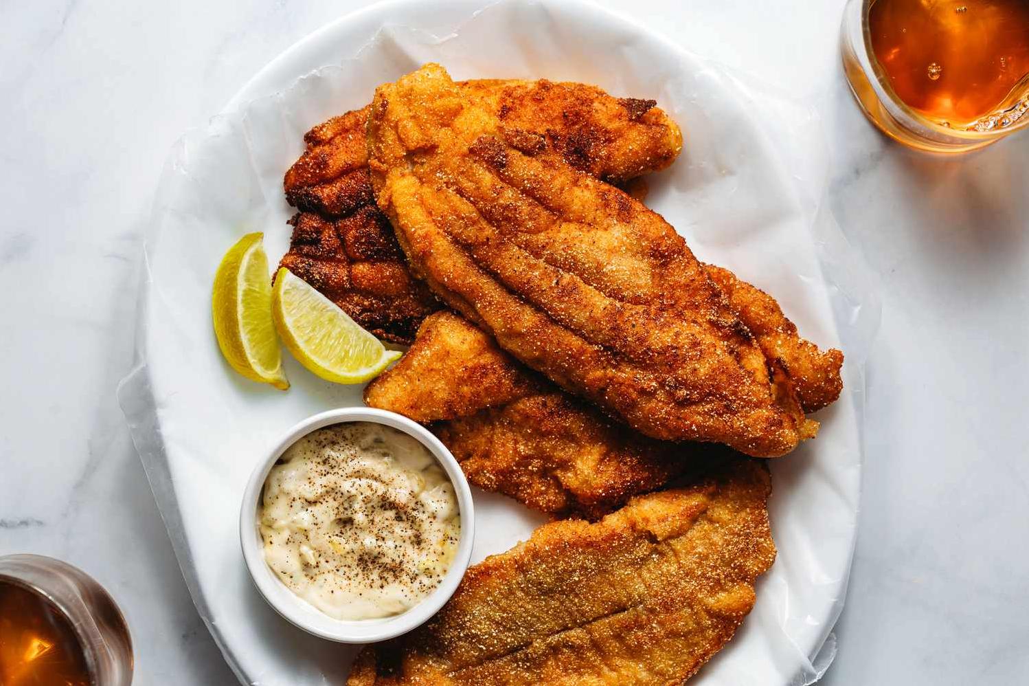  Get ready to dig into some finger-licking good catfish.