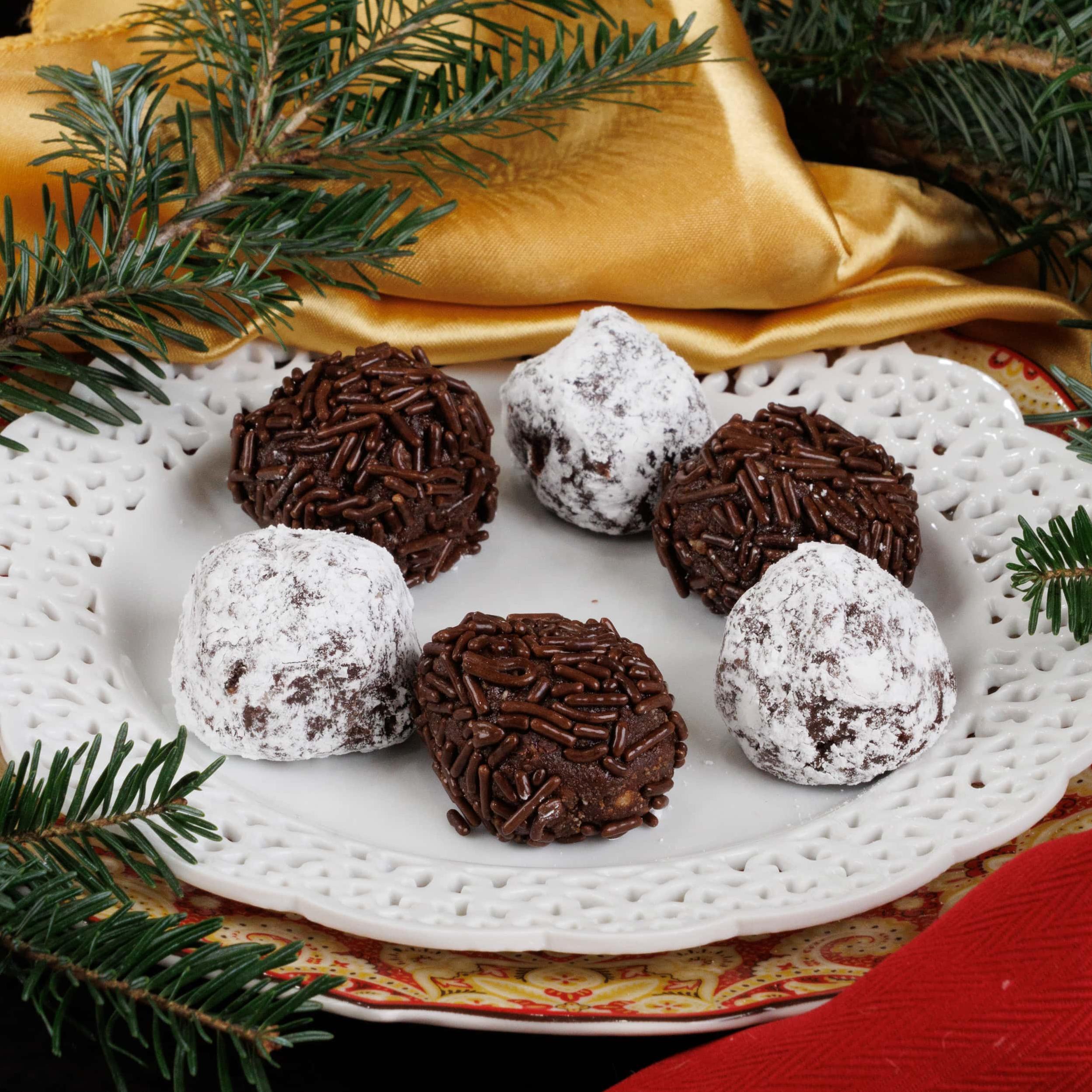  Get ready to indulge in the sweet, boozy goodness of these Southern Rum Balls.