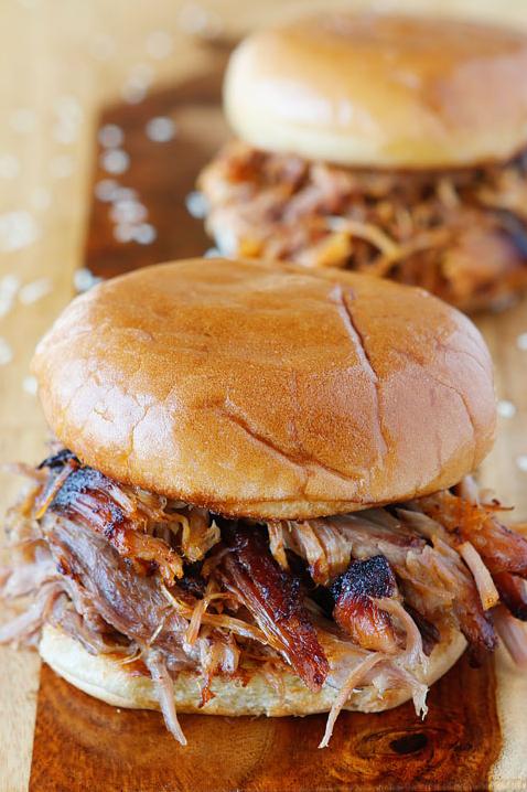 Get ready to sink your teeth into juicy pulled pork, smothered in homemade BBQ sauce.