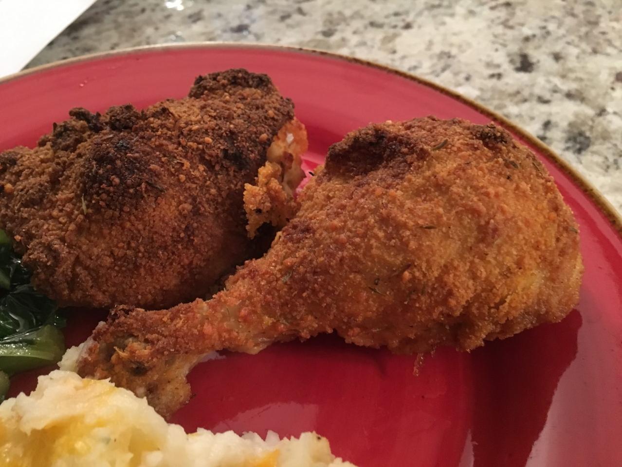  Get ready to spice up your life with my Spicy Oven-Fried Chicken!