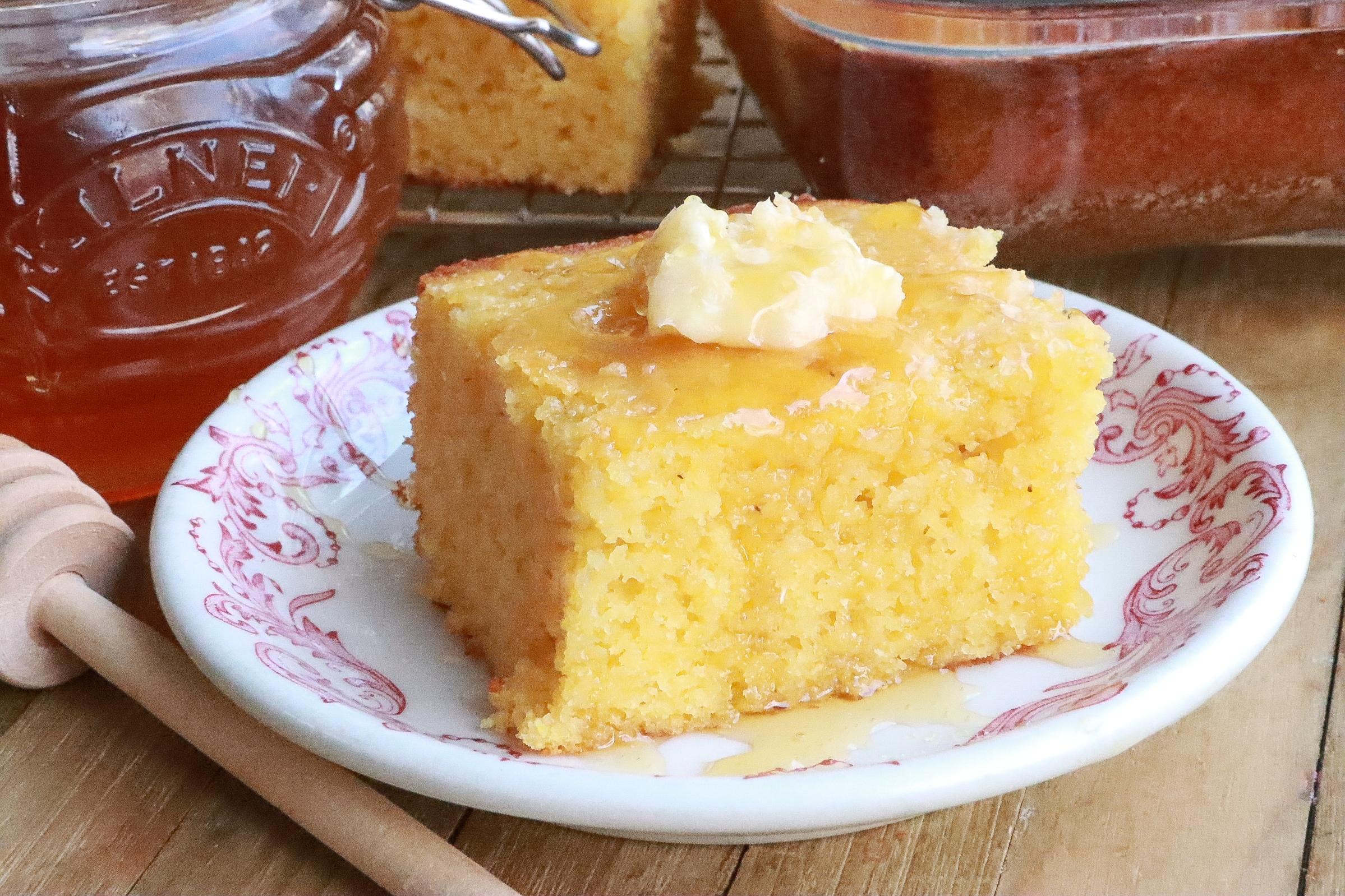  Get ready to take a trip south with every bite of this delicious cornbread.