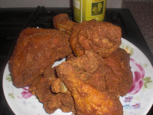  Golden and crispy, just the way southern fried chicken should be!