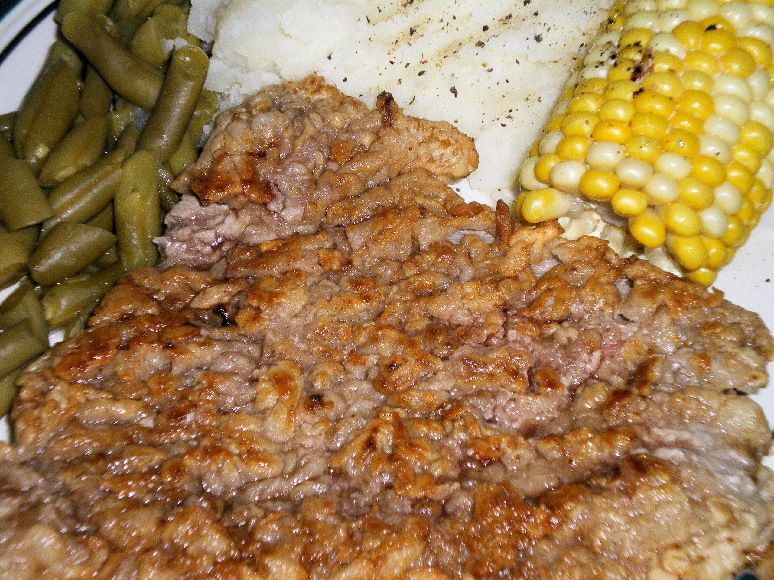  Golden and crispy, these chicken fried steaks are the epitome of southern comfort food.