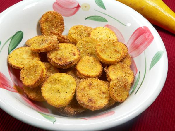  Golden brown and delicious Southern Fried Squash