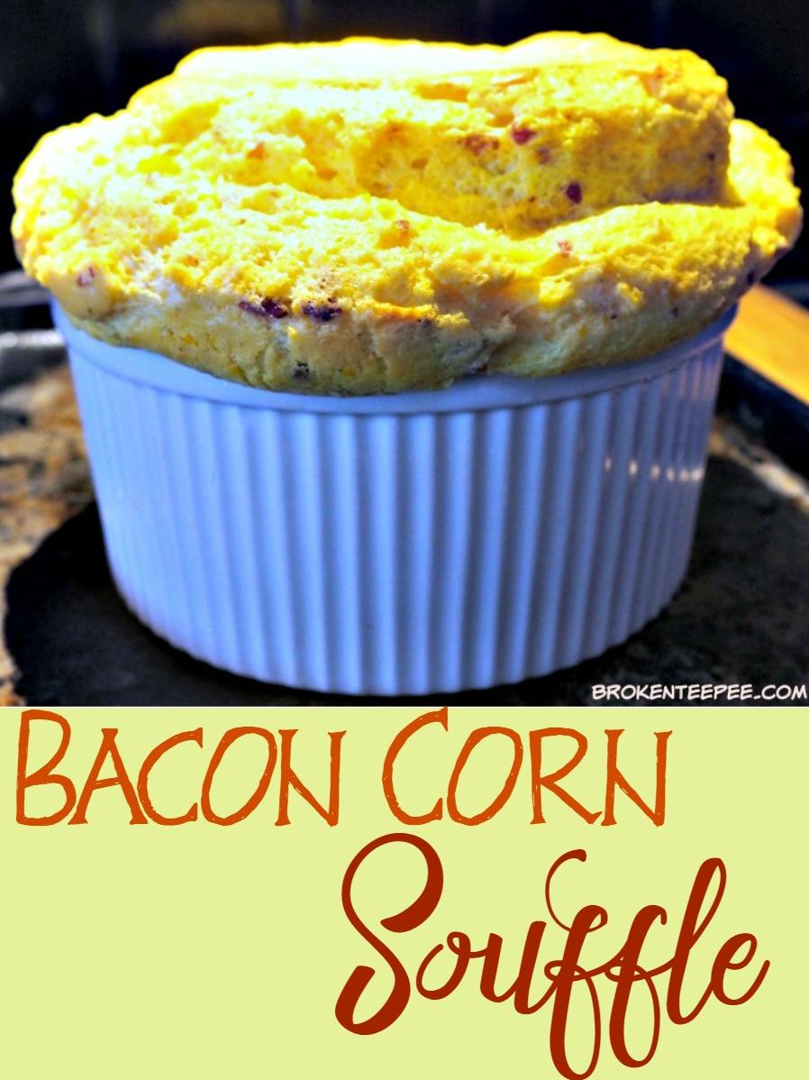  Golden crust and fluffy insides make this Corn and Bacon Souffle a Southern delight!