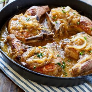 Granny's Smothered Southern Style Pork Chops