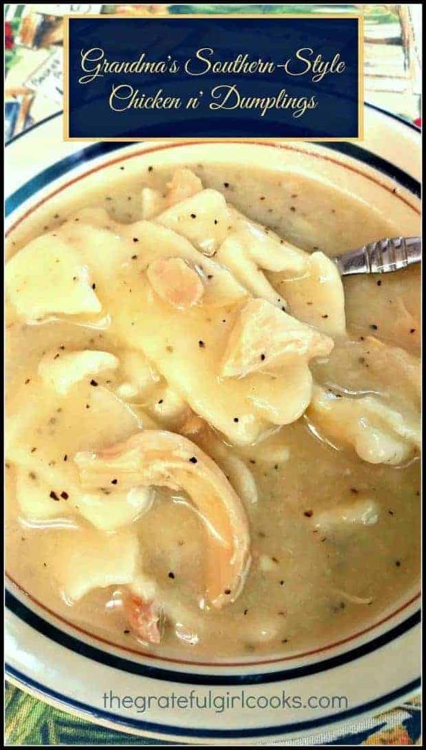  I guarantee this Chicken and Dumplings recipe is going to make your taste buds dance.