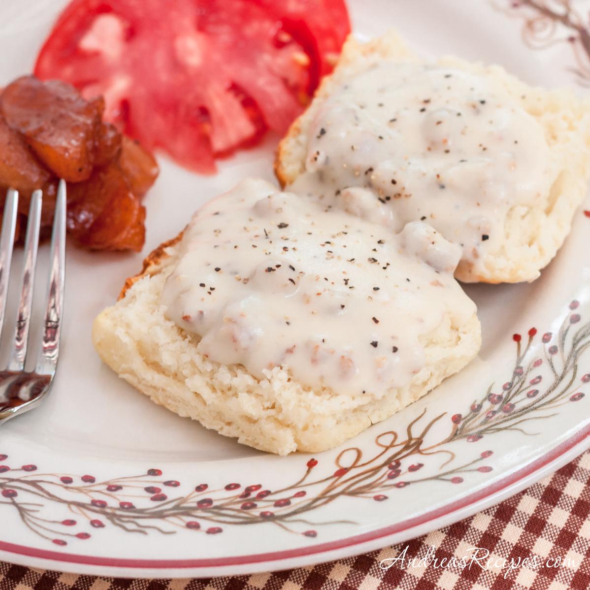  I promise that this Southern Sausage Gravy will become your go-to weekend breakfast recipe.