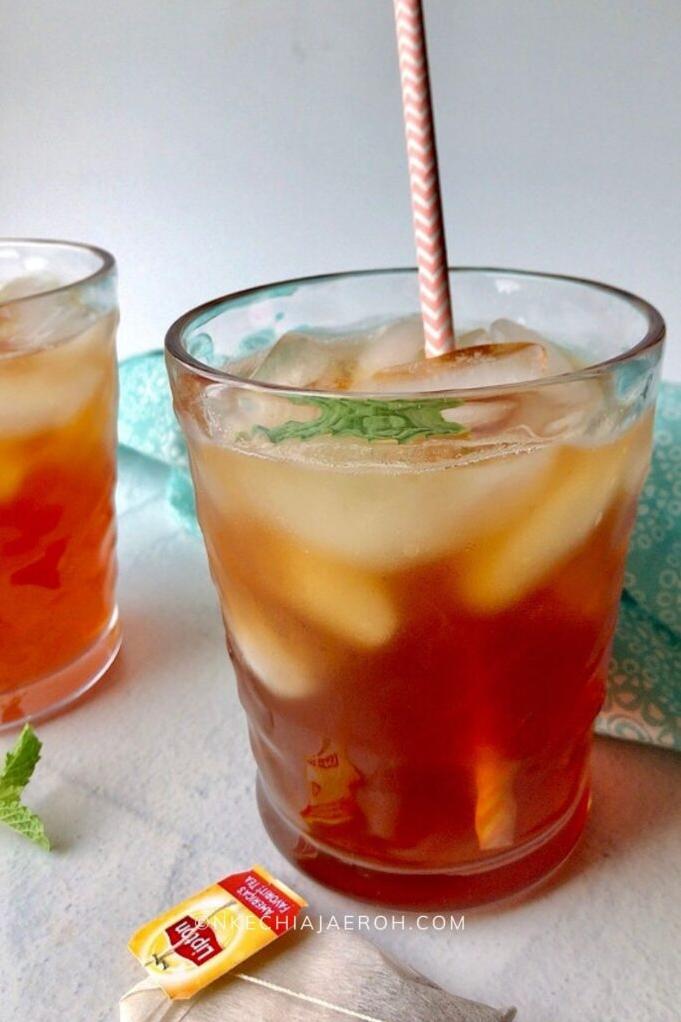  It's summertime and the living is easy with this sugar free sweet tea