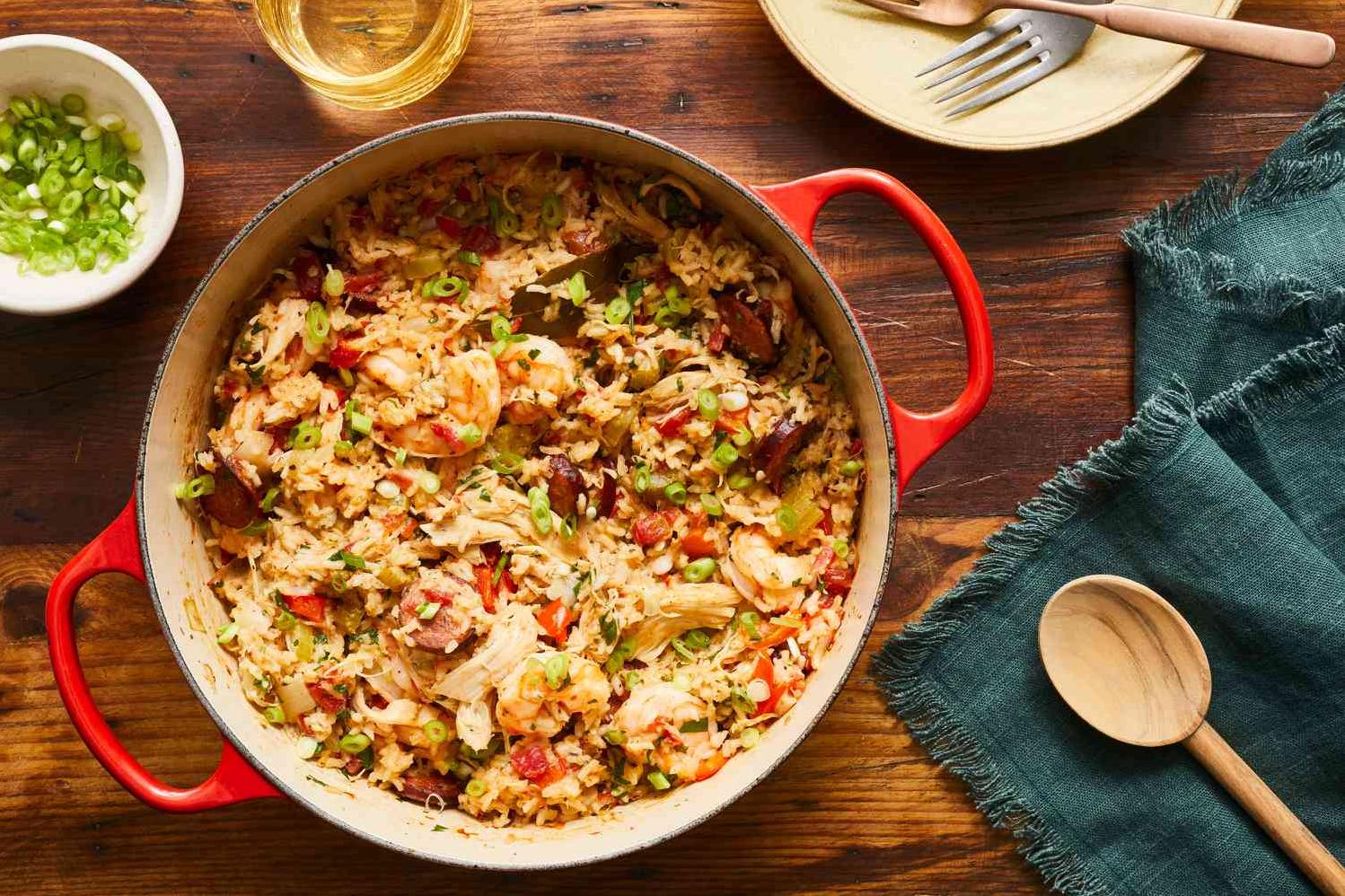  Layers of tender rice, delicious meats and veggies make this dish unforgettable.