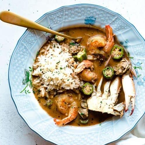  Let the aroma of this gumbo fill your kitchen and your soul