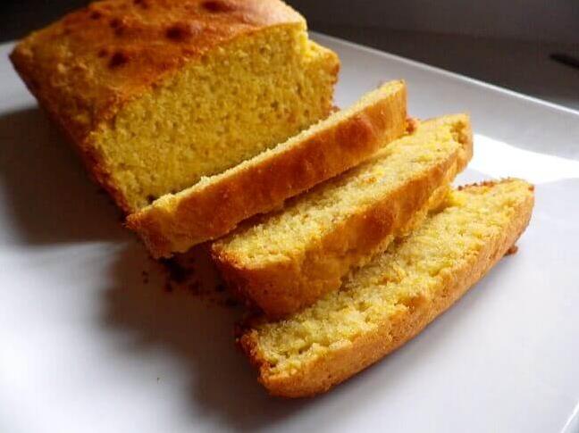  Make any day special with a warm piece of cornmeal bread