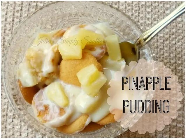  Make sure you save room for dessert, because this pudding is worth it.