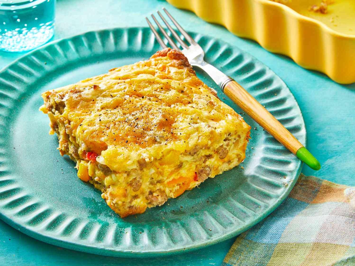  Melt-in-your-mouth sausage, cheese, and egg goodness
