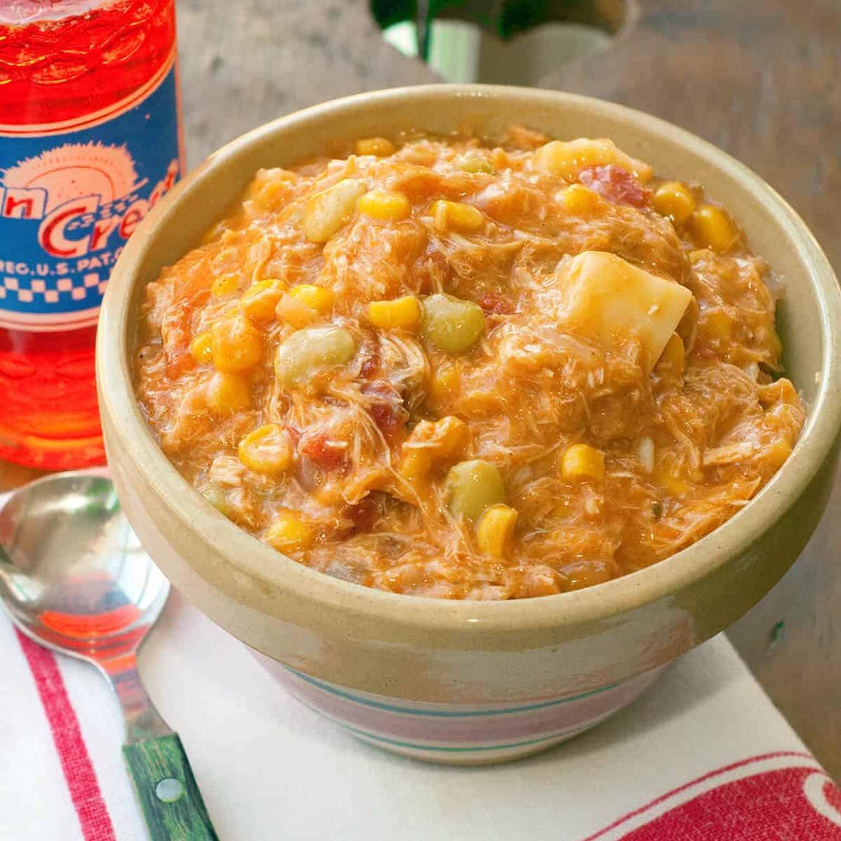  Nothing beats a hot and savory Brunswick Stew that’s packed with flavors and goodness!