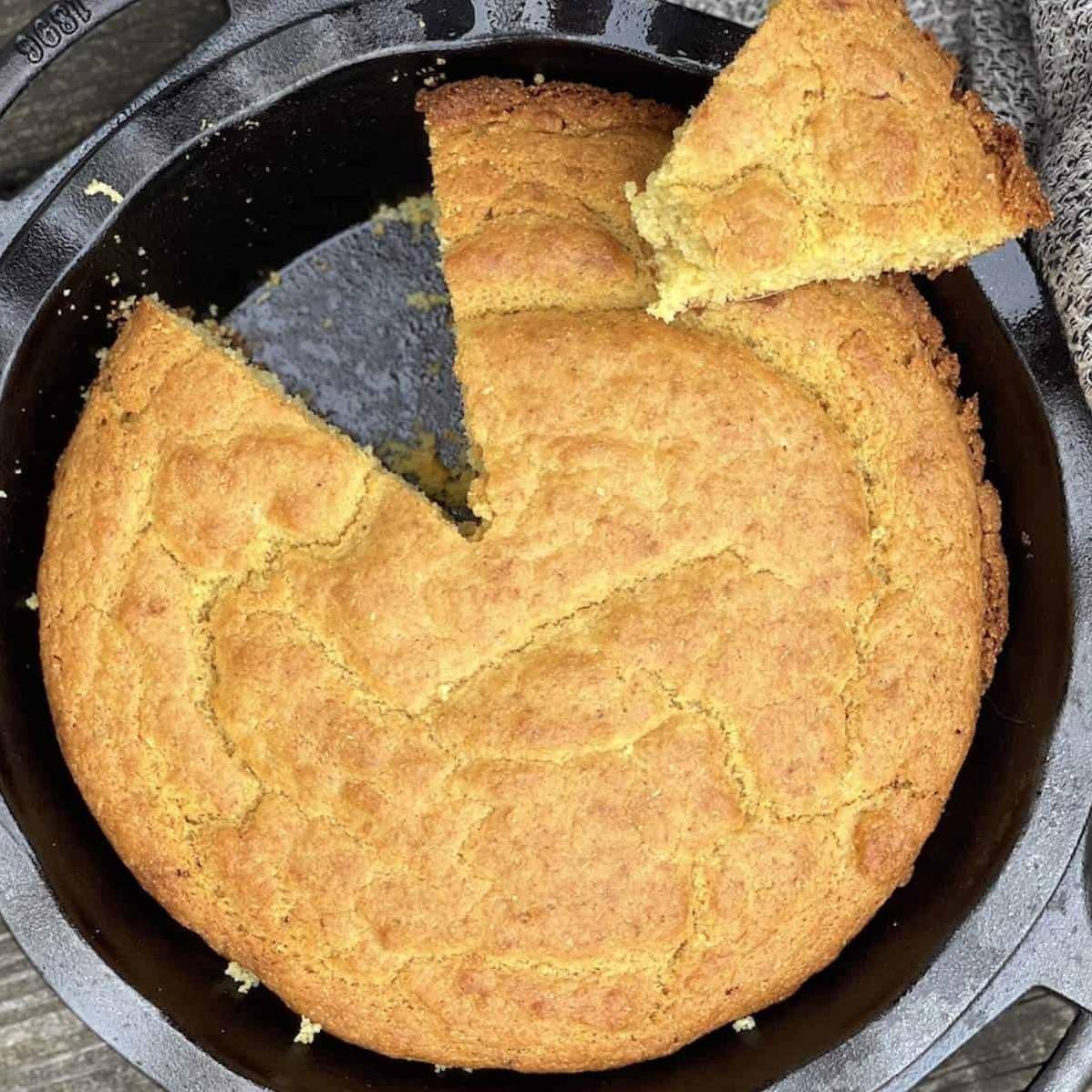  Nothing beats the aroma of fresh baked cornbread wafting through the kitchen.