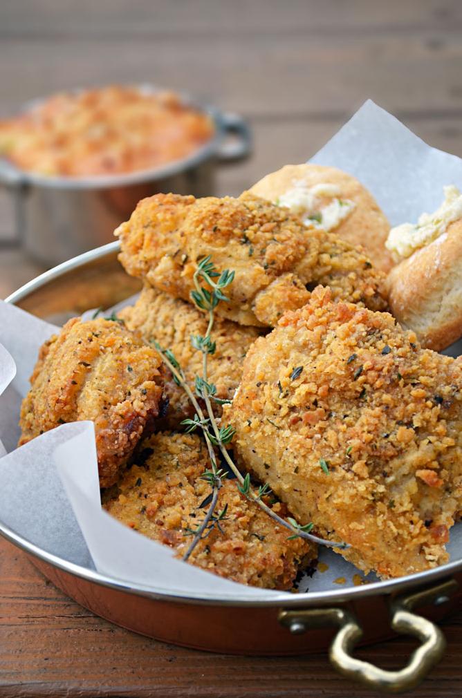  Nothing beats the crunch of our delicious Oven Fried Chicken. Once you try it, you'll never go back to the original!