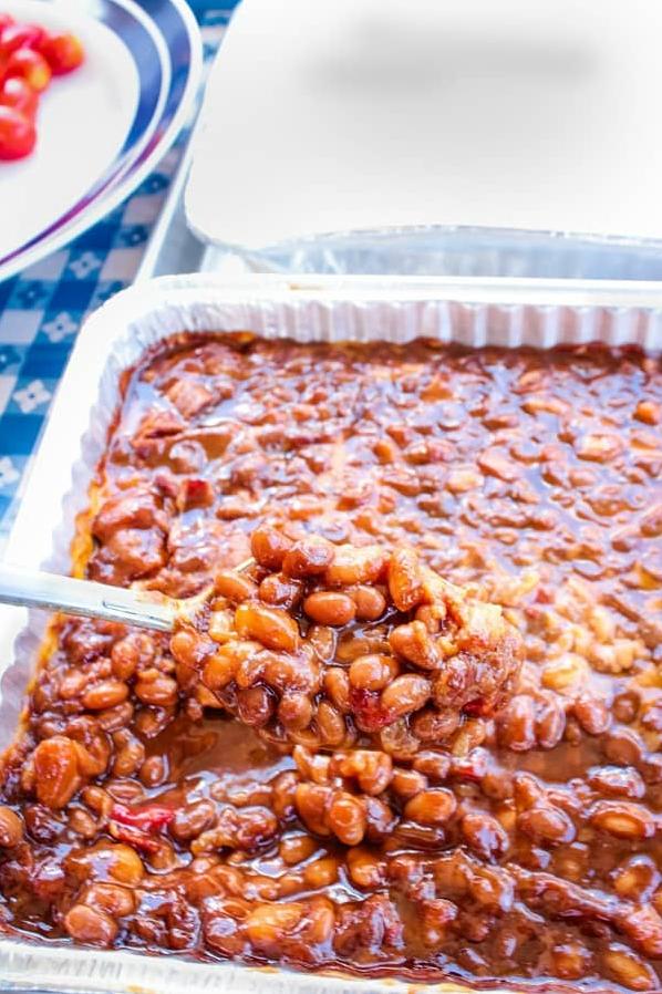  Nothing says comfort food like these southern-style baked beans.
