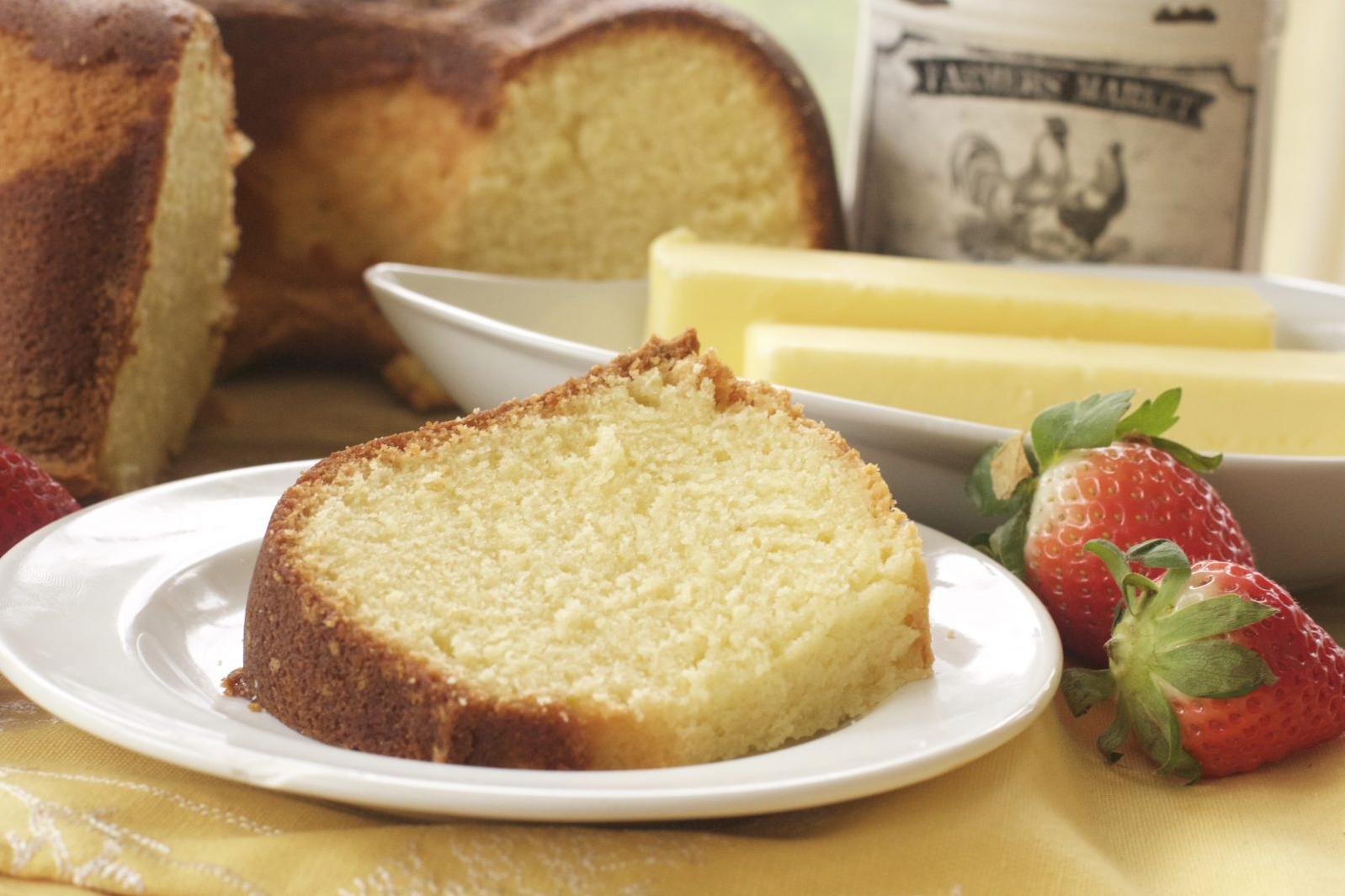  Old-fashioned Goodness: A slice of our pound cake tastes like a trip back in time.