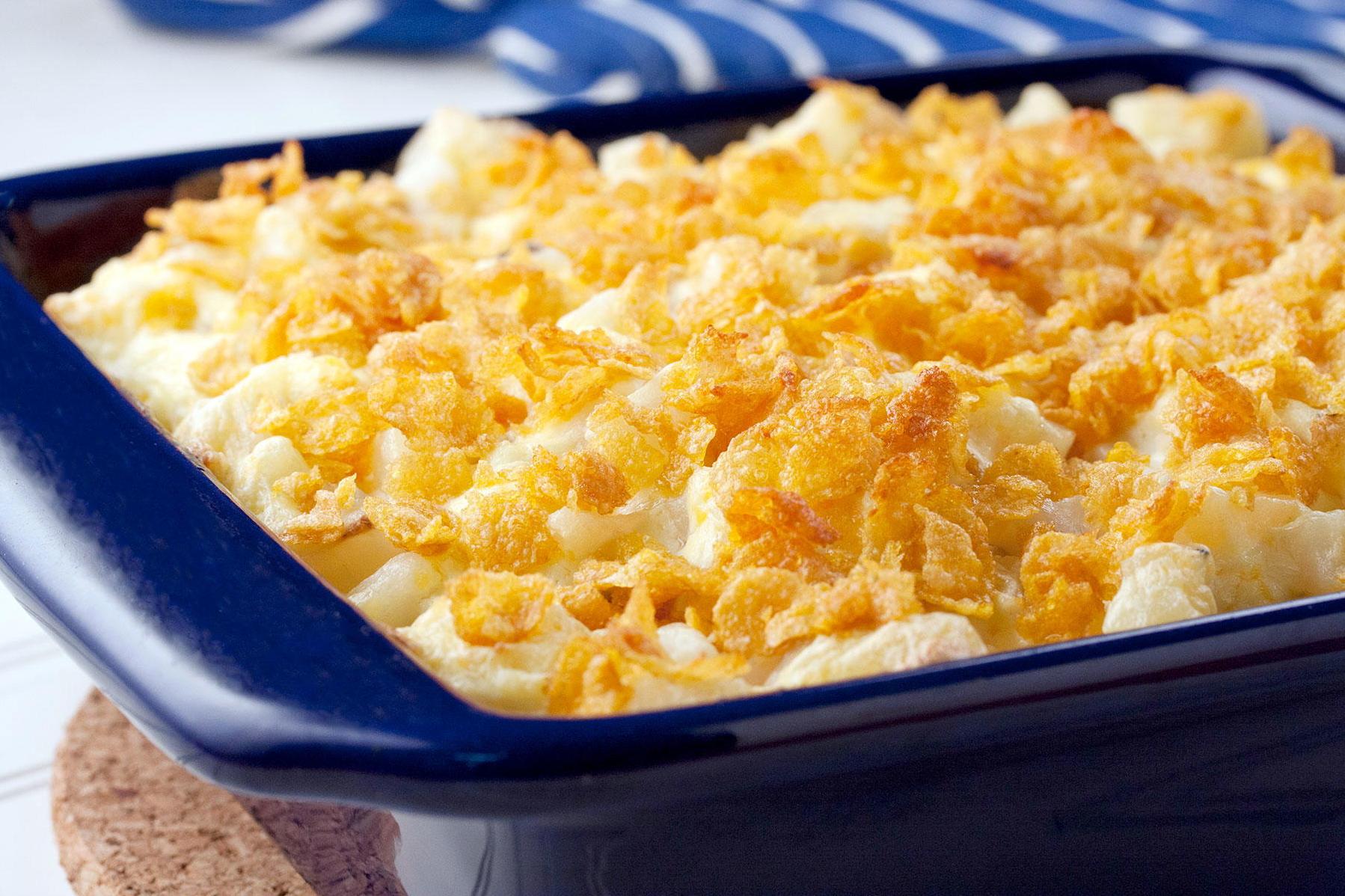  One mouthful of the creamy and cheesy potatoes and you'll feel like you're right at home in the South.