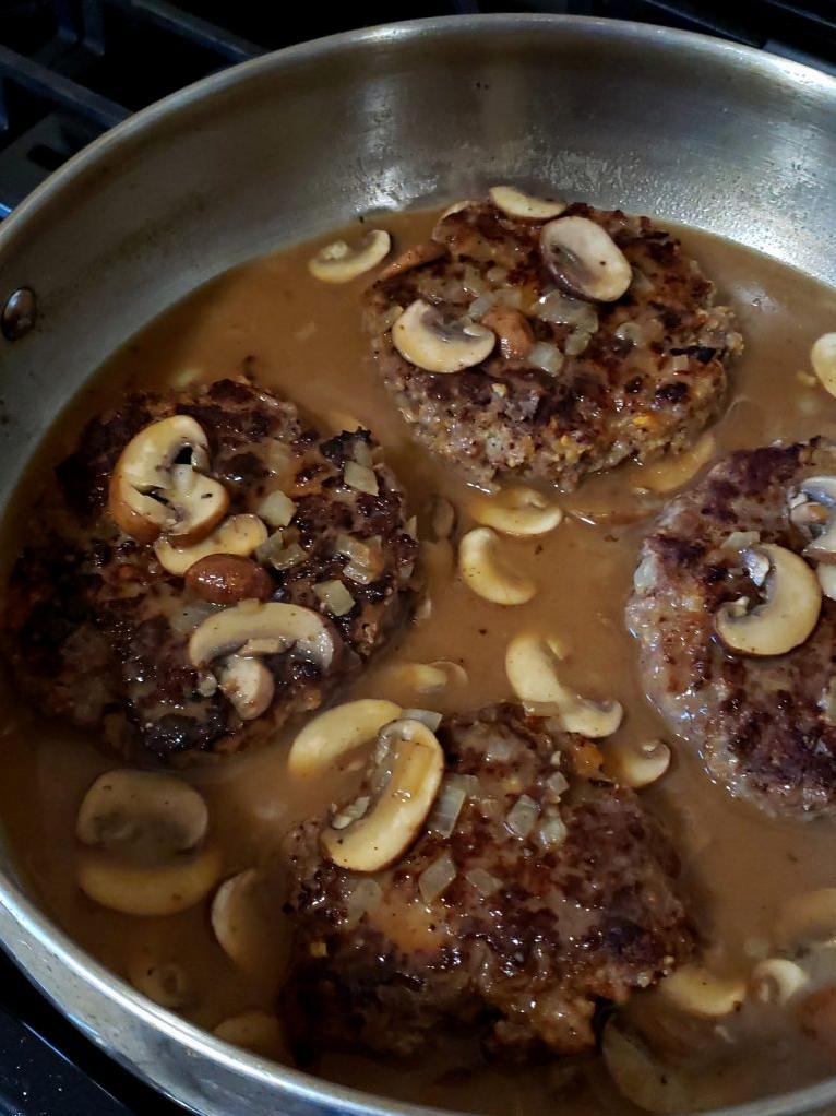  Our Salisbury steak is the ultimate comfort food that's sure to satisfy your cravings and warm your soul.