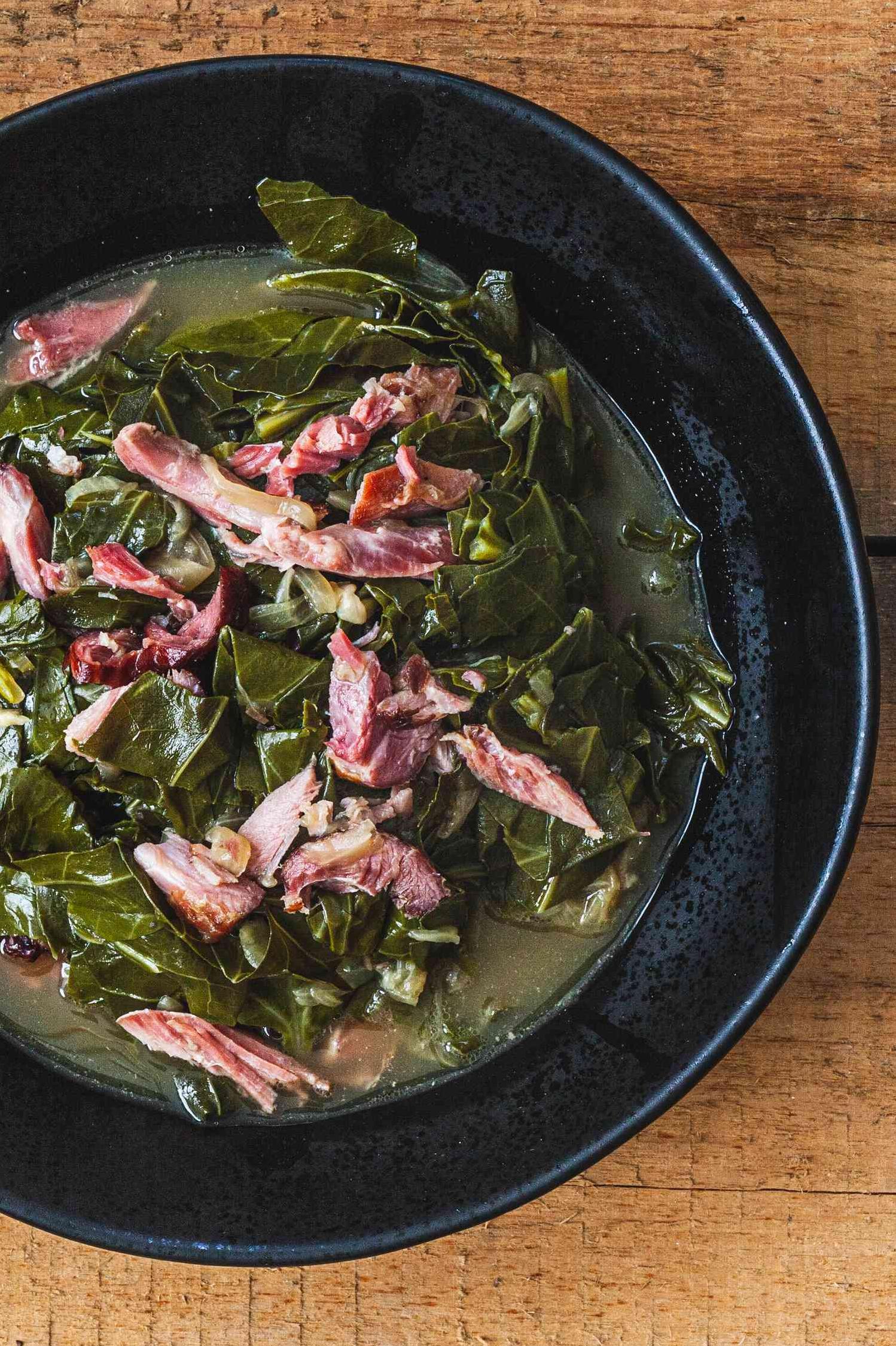  Pair these greens with some classic cornbread for the ultimate southern meal