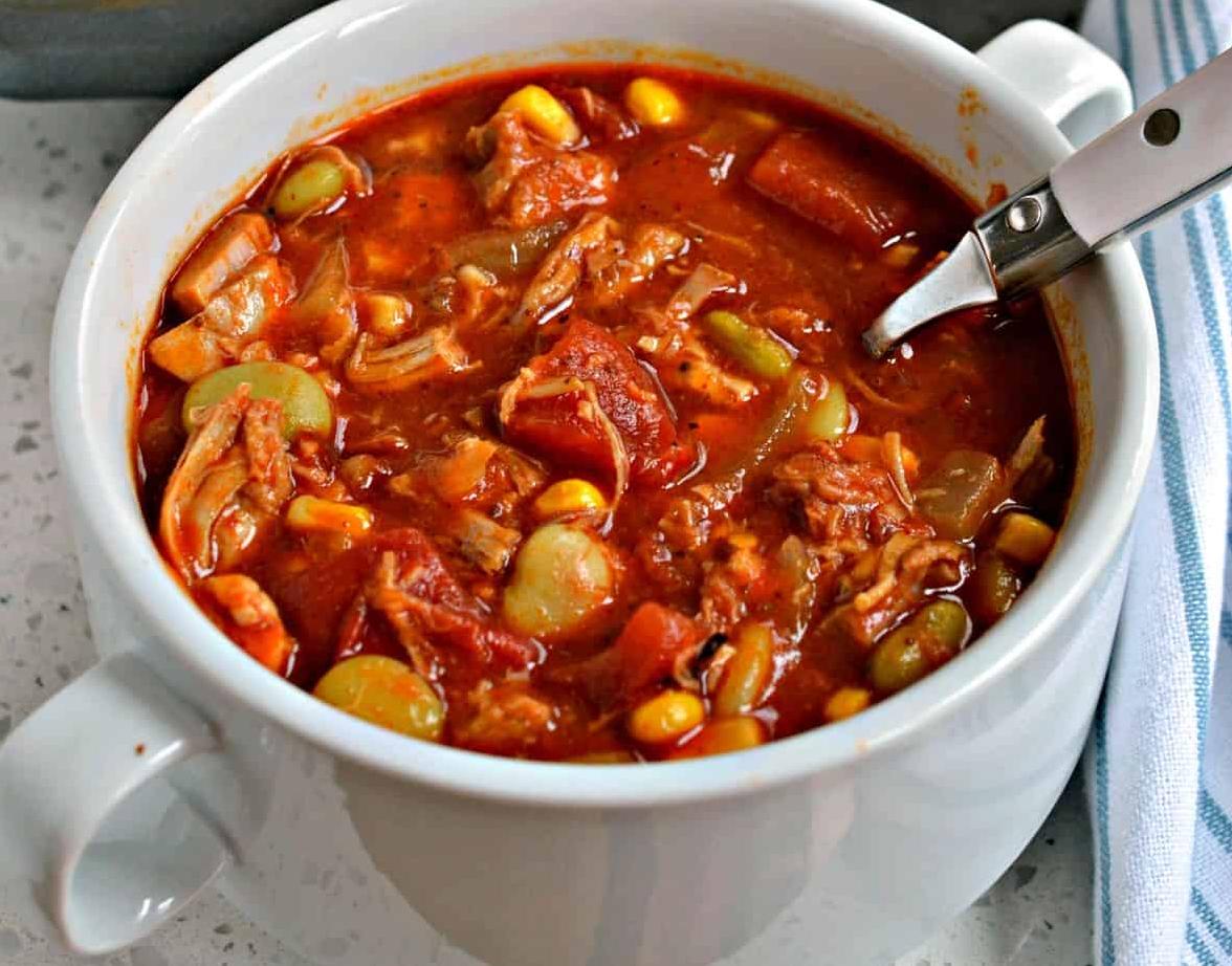  Piping hot and delicious, this Southern-style stew is perfect for family gatherings and potlucks.