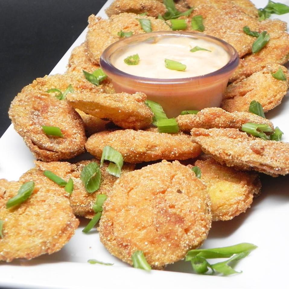 Real Southern Fried Green Tomatoes